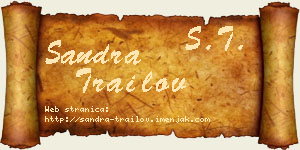 Sandra Trailov vizit kartica